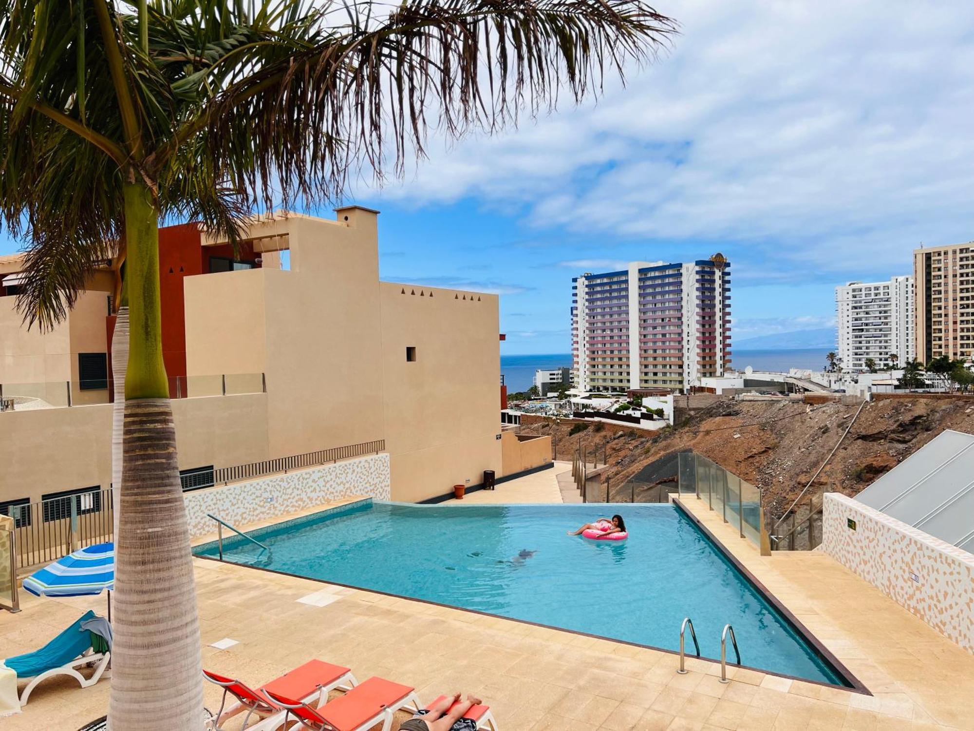 #Seaparaiso# Heated Pool,Private Parking,Fast Wifi Costa Adeje  Exteriör bild